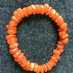 South red agate elastic bracelet