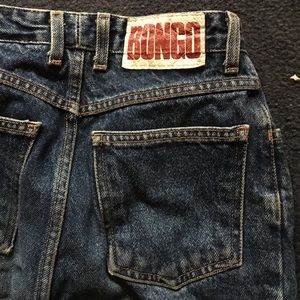 High waisted bongo mom jeans