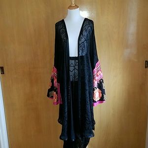 MaryJane Silk Kimono