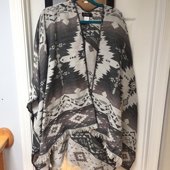 Super soft poncho/shawl