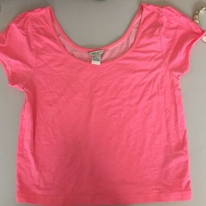 Pink crop top