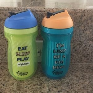 Tommee Tippee sippy cups