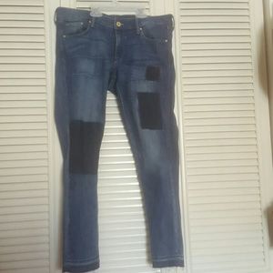 skinny low ankle jeans