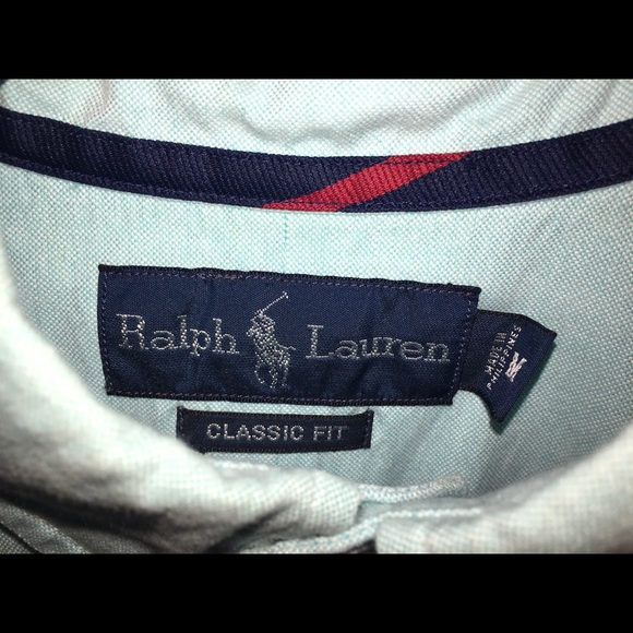 Men's long sleeve button down Polo shirt - Picture 2 of 2