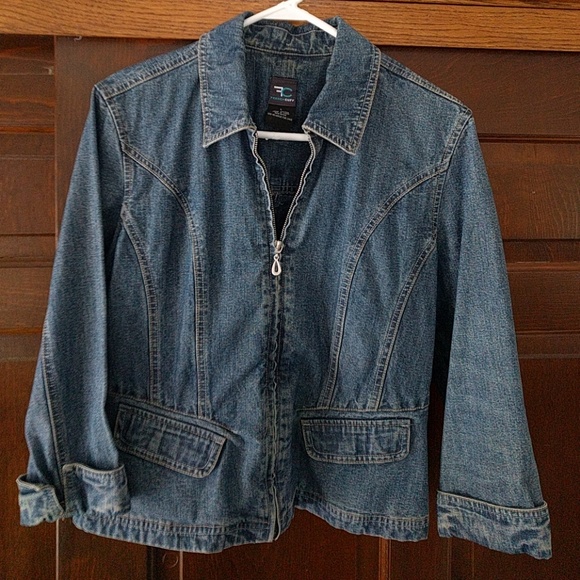 French Cuff Denim Jacket