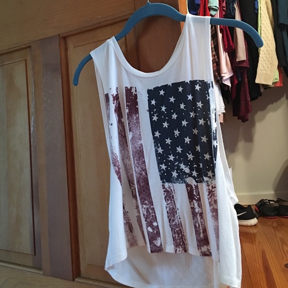 America crop top!