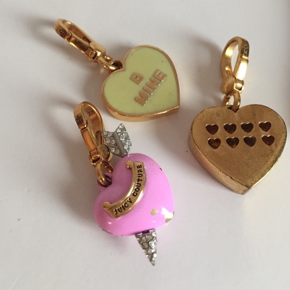 JUICY COUTURE ITEMS- HAIRBAND, CHARMS, LUGGAGE TAG - Picture 2 of 4