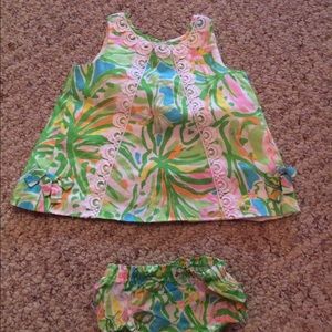 Lilly Pulitzer dress and bloomers