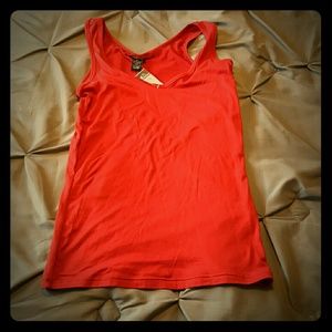 Red tank top