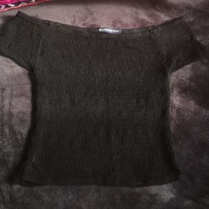 Brandy Melville Charlene top black