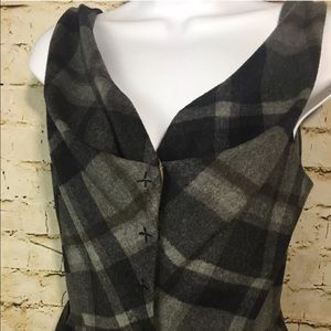 ANTHROPOLOGIE Fei Asymmetrical Polinari Vest Hem S