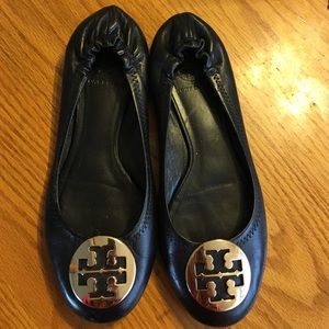 Tory Burch Flats - leather black