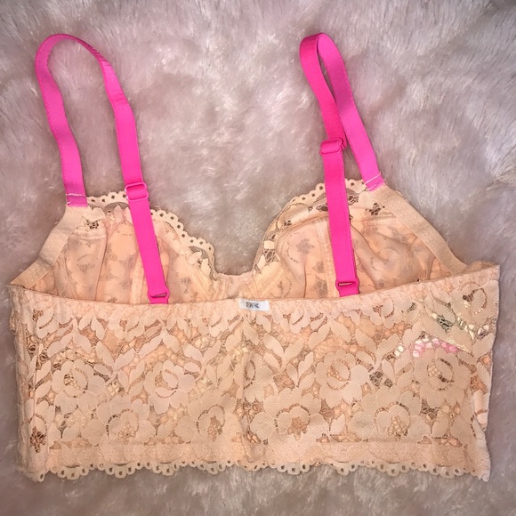 Victoria's Secret PINK long line Bustier Bralette - Picture 2 of 3