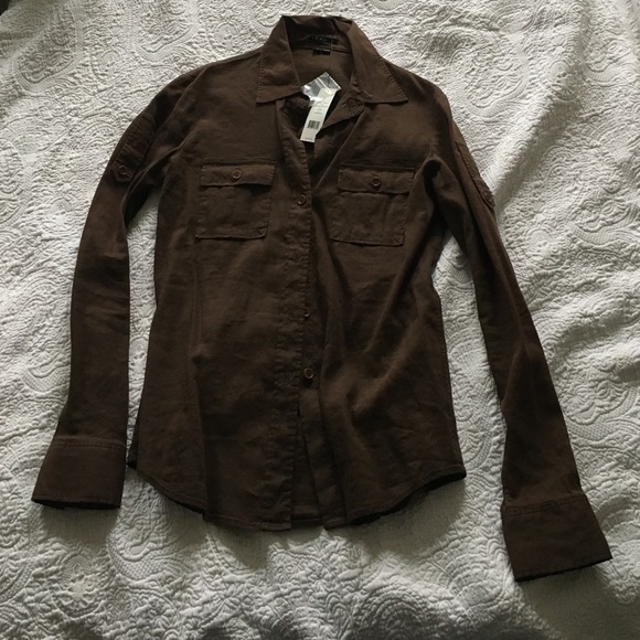 Theory brown dress short