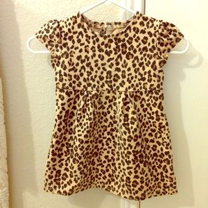 Girls Leopard Dress