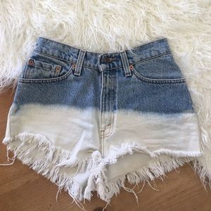 Levi Strauss & Co. Jean Shorts.