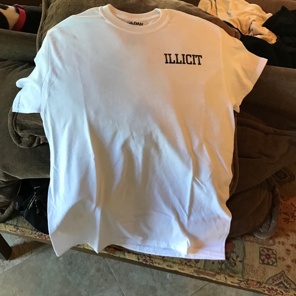 Illicit white tee shirt