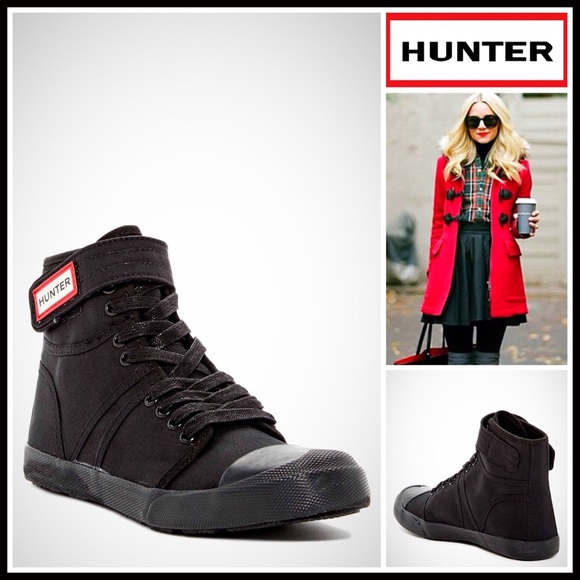 ❌SOLD❌HUNTER ORIGINAL BOOTS SNEAKERS BOOTIES - Picture 3 of 8