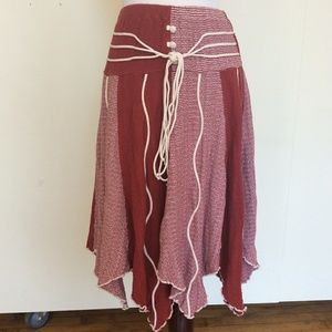 Organic Sexy Boho Chic Hippie Skirt