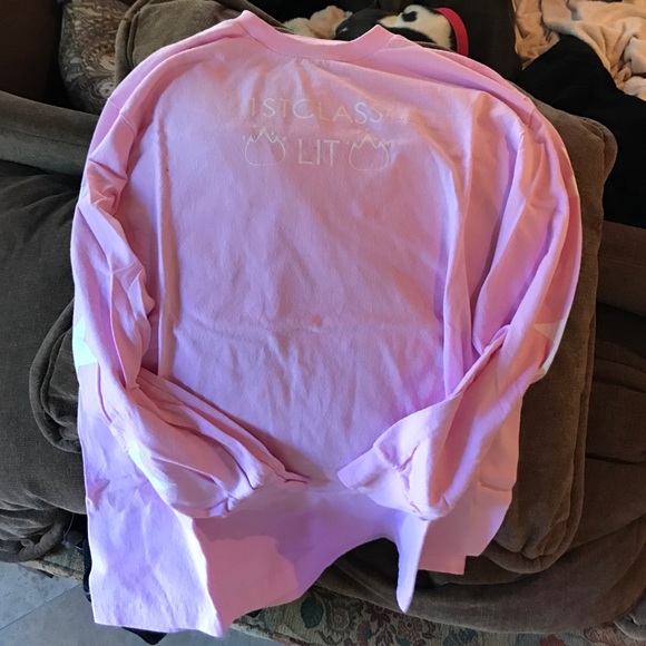 Pink it's lit long sleeve t shirt
