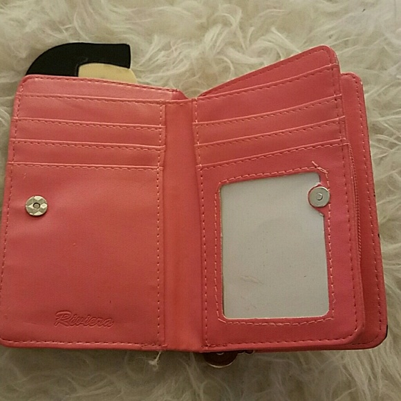 Beautiful woman wallet with front mirror - Picture 3 of 4