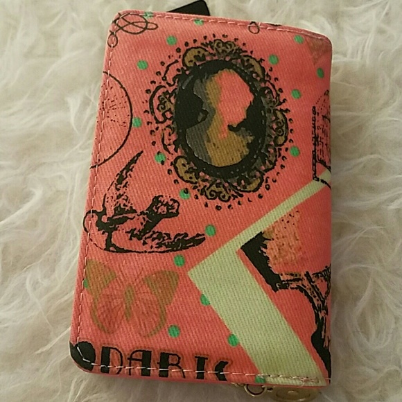Beautiful woman wallet with front mirror - Picture 4 of 4