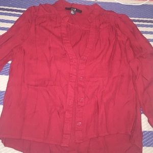 Red Causal/Dress shirt