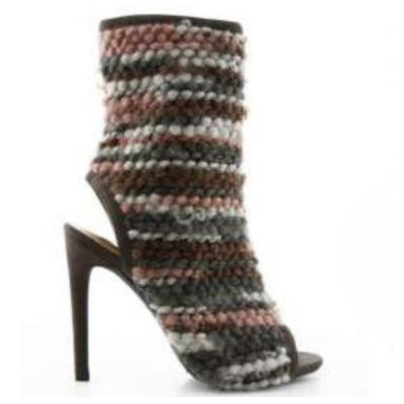 Brown Unique Booties