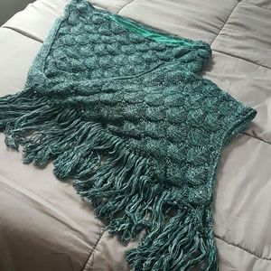 Shimmery mermaid blanket