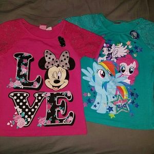 Girls Sz 7/8 shirt bundle