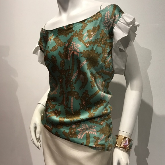 Calvin Tran silk top - Picture 3 of 3