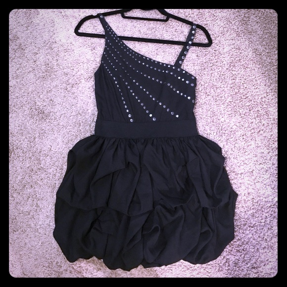 Black bubble minidress - Picture 1 of 2