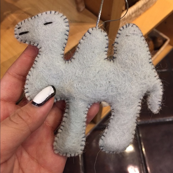 Camel Felt Figurine