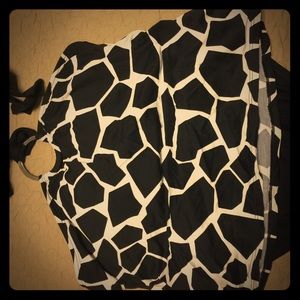 Giraffe print tankini