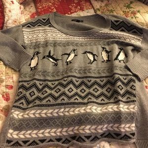 American Eagle Penguin Sweater