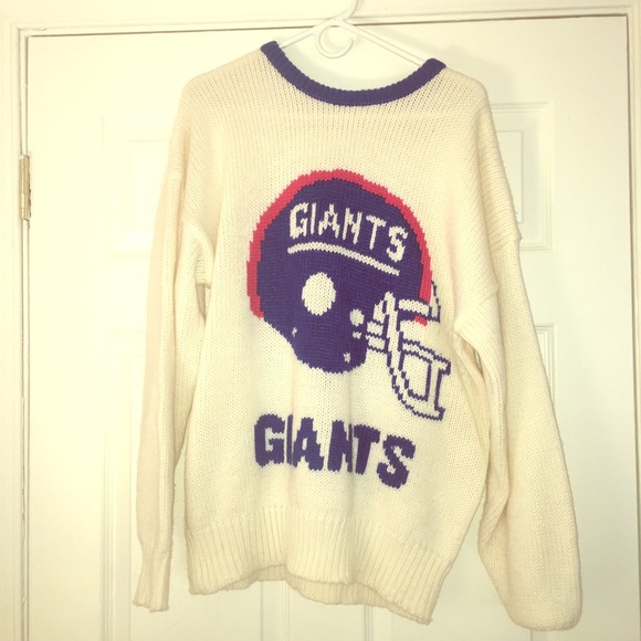 NFL Cliff Engle Ltd NY Giants Vintage Sweater
