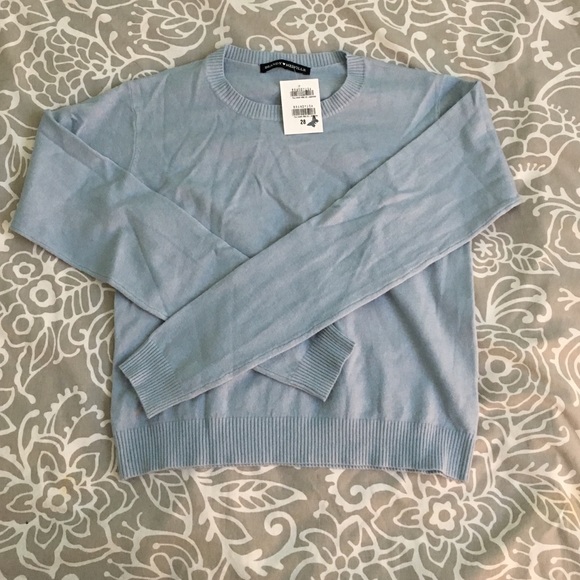 Baby blue BM sweater