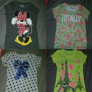 Girls Sz 7/8 shirt bundle