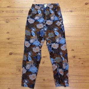 H&M floral trousers