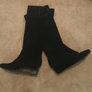 Calvin Klein suede knee high boots, only worn once