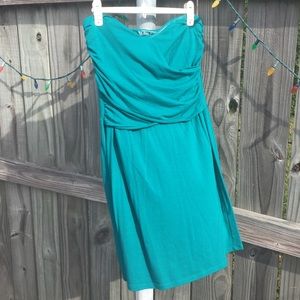 Strapless bra top real Victoria's Secret dress