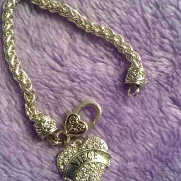 Inspired silver niece bracelet
