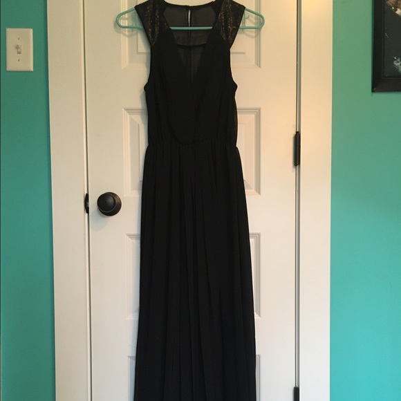 BCBGeneration Black Maxi Dress