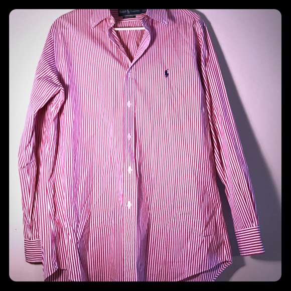 Men's Ralph Lauren long sleeve shirt size 16 32/33