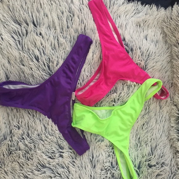 Cute super cheeky bottoms.