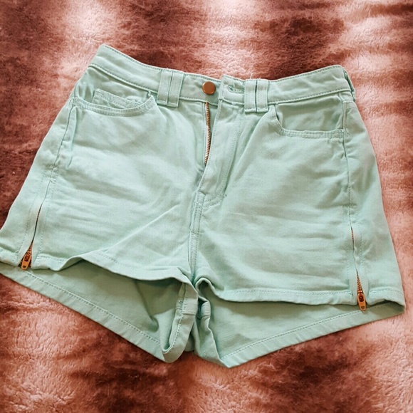 American Apparel high waist shorts