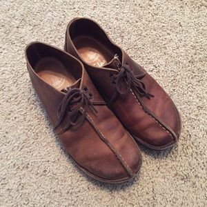 Clarks Desert Trek Leather Shoes