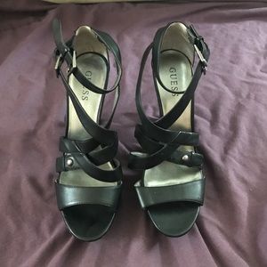 Make me an offer! Strappy Guess Heels