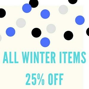 Winter items sale