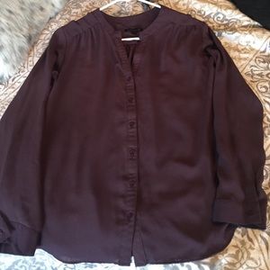 portofino button down blouse small